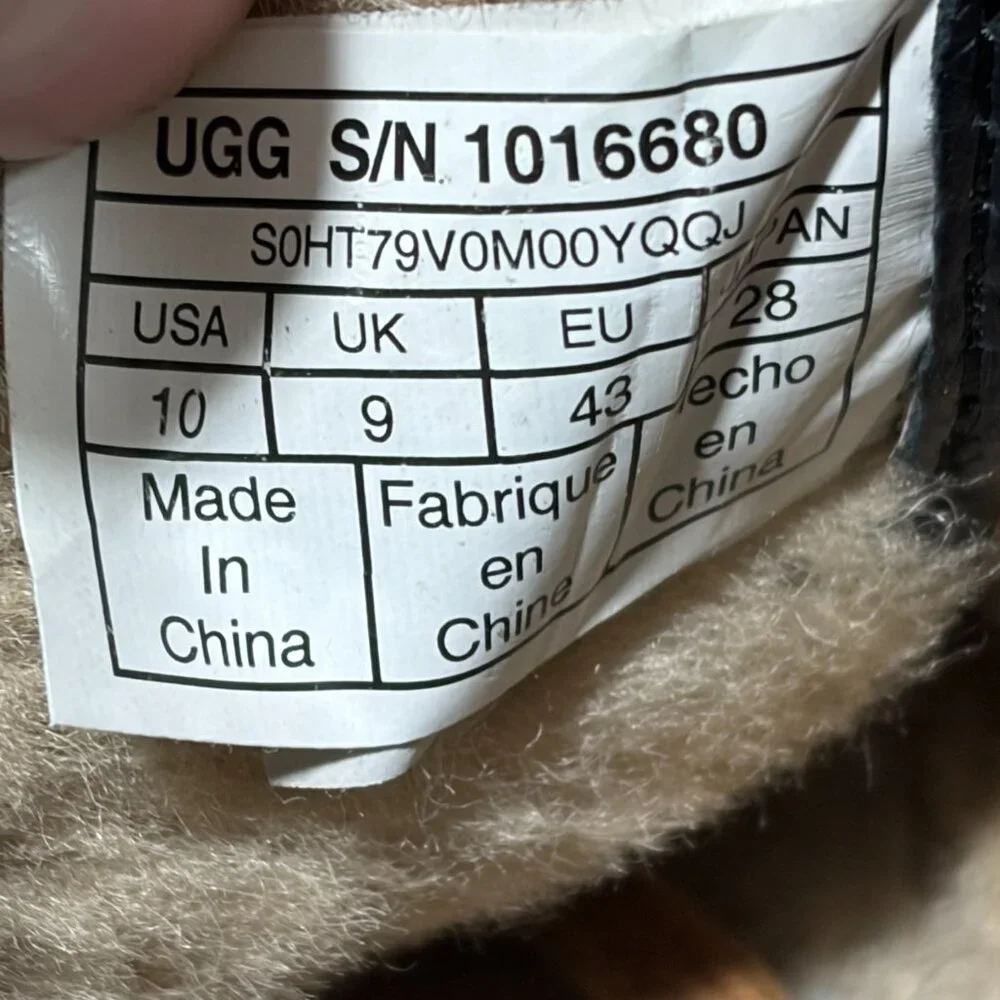 UGG men size
